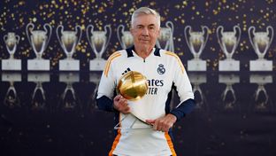 Ancelotti, Prix Globe Soccer de meilleur entraîneur de 2024