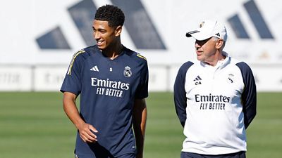 Ancelotti y Bellingham comparecerán en rueda de prensa antes del entrenamiento
