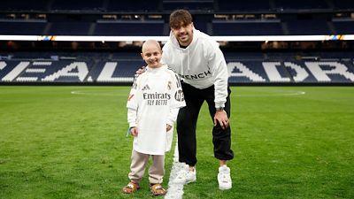 Asencio and the smile on Elías' face