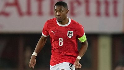 1-1: Alaba empata con Austria frente a Serbia