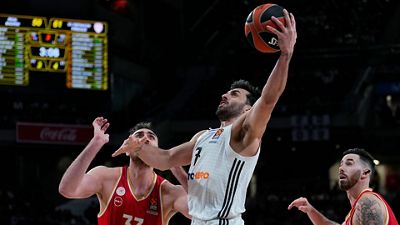 El Real Madrid visita mañana al Olympiacos en el primer partido de los playoffs de la Euroliga
