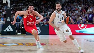 Olympiacos-Real Madrid in the Euroleague playoffs