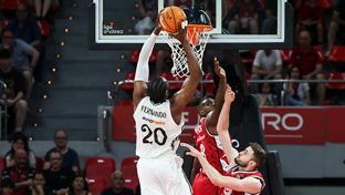 89-104: El Madrid vence en Zaragoza y amplía su racha ganadora