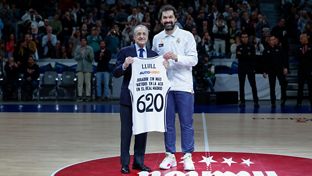 Llull ya es el jugador con más partidos de Liga en la historia del Real Madrid