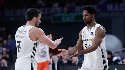 El Real Madrid recibe mañana al Valencia Basket