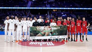 Real Madrid y Casademont Zaragoza, unidos contra el cáncer