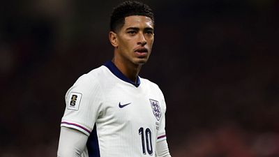 0-2: Bellingham, titular en el triunfo de Inglaterra en Albania