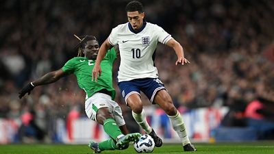 5-0: Bellingham sets up two in England's win