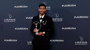 Bellingham, trophée Laureus de révélation mondiale de l'année