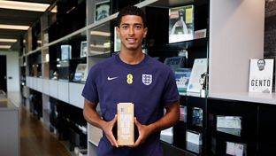 Bellingham, elegido mejor jugador de la selección inglesa de la temporada 24/25