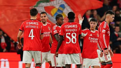 4-0: Goleada del Benfica en casa antes de recibir al Real Madrid