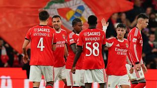 4-0: Goleada del Benfica en casa antes de recibir al Real Madrid