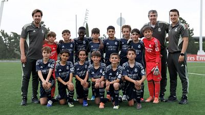 El Benjamín A, campeón del Grupo 1 de la División de Honor Benjamín