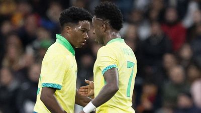 2-3: Endrick marca, a pase de Vini Jr, el gol del triunfo de Brasil ante México