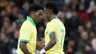 2-3: Endrick marca, a pase de Vini Jr, el gol del triunfo de Brasil ante México