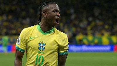 1-0: Vini Jr. é decisivo na classificação do Brasil para a Copa do Mundo de 2026
