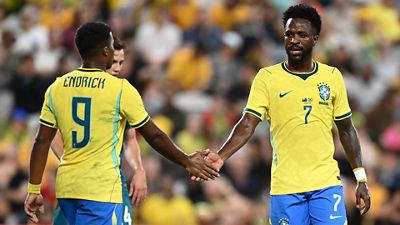 1-1: Vini Jr. and Endrick draw with Brazil against Australia