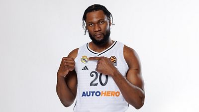 Bruno Fernando debutó con el Real Madrid