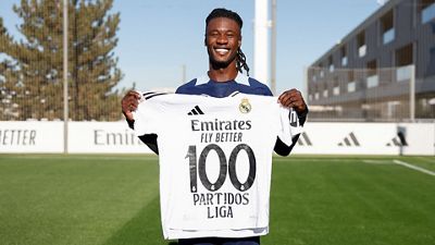 Camavinga: 100 partidos de Liga