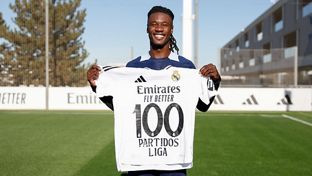 Camavinga: 100 partidos de Liga