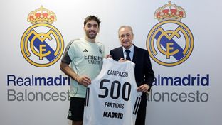 Campazzo, 500 Spiele mit Real Madrid