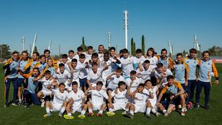 El Juvenil A, campeón del Grupo 5 de la División de Honor Juvenil 