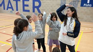 La Fundación Real Madrid celebró el campus de baloncesto durante las vacaciones navideñas