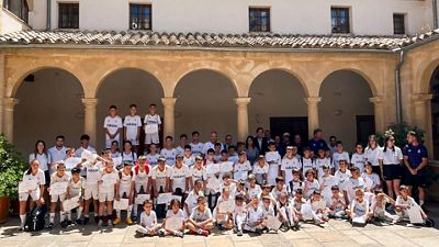 Sabiote cierra con éxito el campus de fútbol de la Fundación