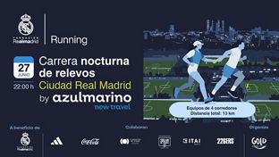 La Fundación abre inscripciones para la Carrera Nocturna by Azulmarino, una experiencia única en la Ciudad Real Madrid