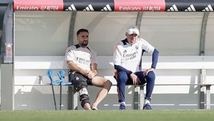 Carvajal inicia su recuperación en la Ciudad Real Madrid