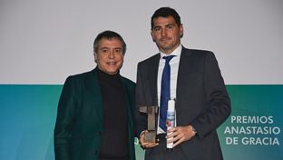 La Fundación Real Madrid recibe el Premio a la Labor Social de la Fundación Anastasio de Gracia