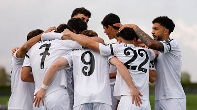 Empate con nueve en el derbi de filiales