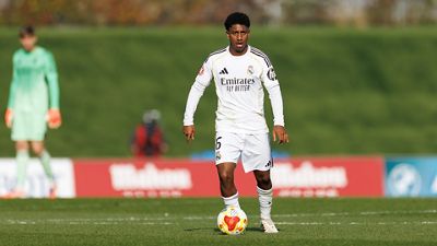 Once inicial del Castilla frente al Ourense
