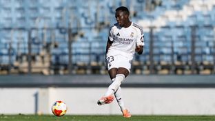 Once inicial del Castilla frente al Zamora