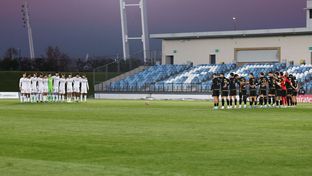 Minuto de silencio en el Alfredo Di Stéfano