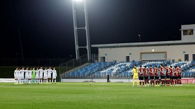 Minuto de silencio en el Alfredo Di Stéfano