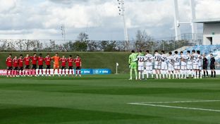 Minuto de silencio en el Alfredo Di Stéfano