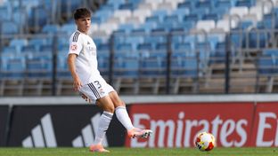 Once inicial del Castilla contra el Talavera