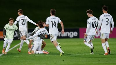 A goal from Joan Martínez gives Castilla their fifth consecutive win