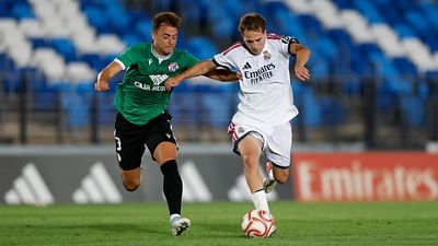 Derrota del Castilla en el último partido de la pretemporada