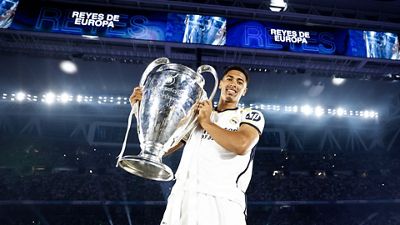 Bellingham, mejor jugador joven de la Champions 2023/24