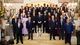 Así fue la foto de familia en la catedral de la Almudena