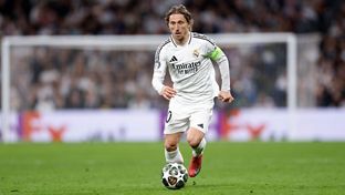 モドリッチ、ベンゼマを抜きレアル・マドリードでチャンピオンズリーグ