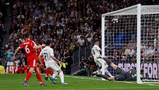 This is how Madrid's goal came: Mbappé capitalized on Trent's excellent assist.