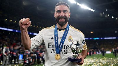 Carvajal named Champions League final MVP