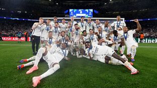 'En el corazón de la Decimoquinta': la celebración en el césped 