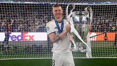 Kroos dice adiós con la Decimoquinta y 300 victorias en el Madrid: "Estoy muy feliz de irme así y no hay mejor manera"
