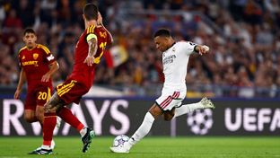 El potente disparo de Mbappé para hacer el primer gol madridista
