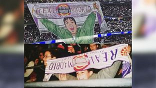 Una imagen de Lucas Vázquez de pequeño inspiró el tifo en el Bernabéu: "Lo soñé de niño, lo viví de hombre"