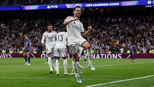 Bernardo Silva scored his first goal with Madrid